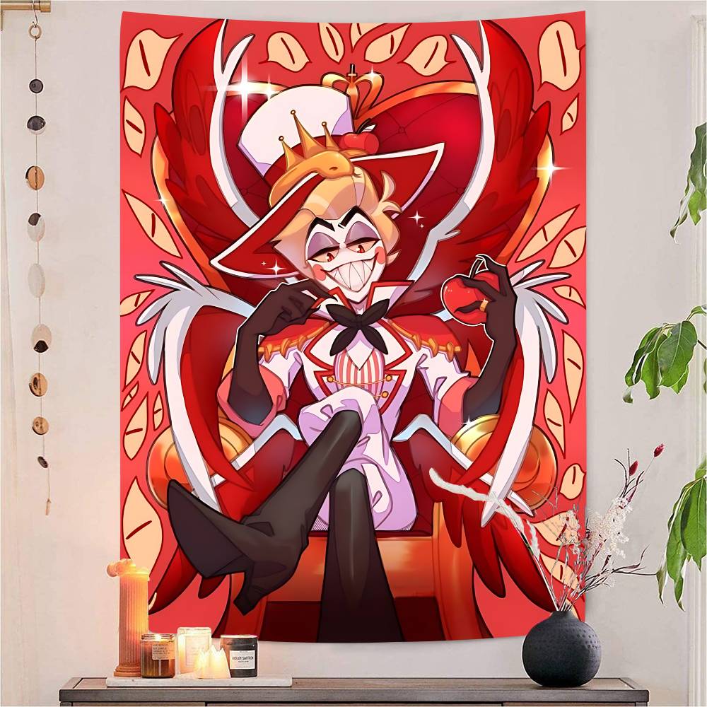 Dessert Table Backdrop - Фотографический фон Alastor H-Hazbin Hotel для