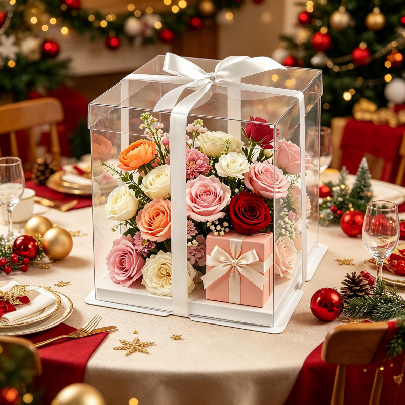 Прозрачные коробки для тортов, – обзор и цена Event Party Box