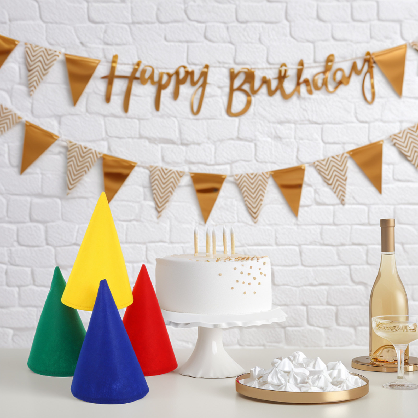 4 шт. фетровых конусообразных  – обзор и цена Party Hat Cone