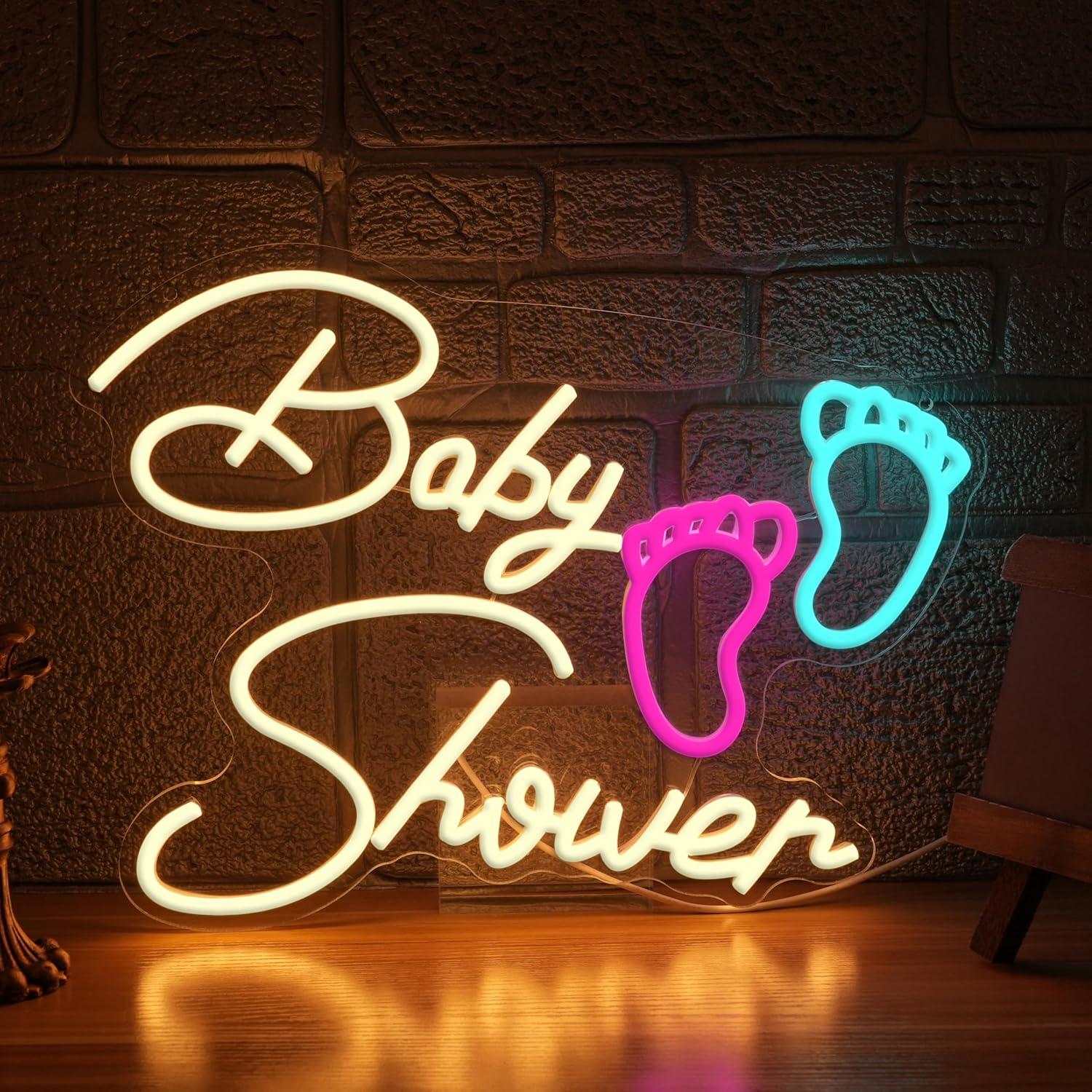 Неоновая вывеска «Oh Baby» для – обзор и цена Neon Sign Party